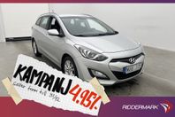 Hyundai i30 Kombi CRDi 110hk Sensorer Farthålla 4,95% Ränta