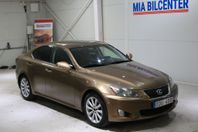 Lexus IS 250 2.5 Lågmil 208HK ny servad välvårdad Skinn