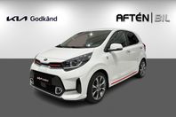 Kia Picanto T-GDI GT-Line KIA Godkänd/Skinn/Carplay/Kamera