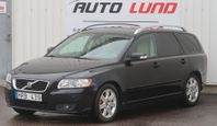 Volvo V50 1.8 Flexifuel Summum NYBES Drag Skinn BluetoothAUX