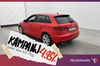 Audi A3 Sportback Q 184hk Ambition Pano Värm 4,95% Ränta