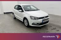 Volkswagen Polo 1.2 TSI 90hk Bluetooth Låg-skatt 0,47l/Mil