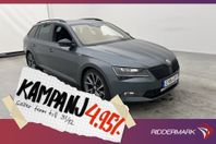 Skoda Superb TSI 4x4 280hk Sportline P-Värmare 4,95% Ränta