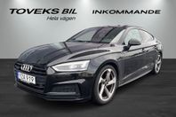 Audi A5 Sportback Quattro / S-Line / Svart Optik / 19"