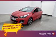 Kia Cee´d 1.6 136hk GT-Line Värmare Drag Pano Navi Rattvärme