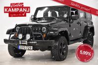 Jeep Wrangler Unlimited Sahara KAMPANJ 3.8 V6 4WD Winch Soft