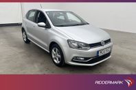 Volkswagen Polo 1.2 TSI  90hk Sensorer Farthållare 0,47l/Mil