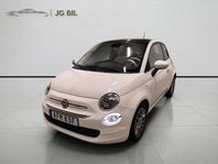 Fiat 500  1.2 69hk Lounge Panorama Sensorer Carplay SV-Såld