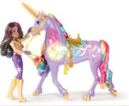 Klubbpris! UNICORN ACADEMY, RAINBOW LIGHT UP WILDSTAR 28 CM