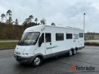 Nybesiktigad Husbil Hymer, Solceller, Dubbelsäng, Kök, Tv, T