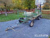 Traktorvagn med ramp