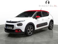 Citroën C3 1.2 VTi 83 HK PDC CARPLAY 0.38L/MIL 6500MIL 16"