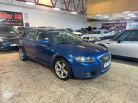 Audi A3 Sportback 2.0 TFSI Quattro Ny Besiktigad BSR 200hk