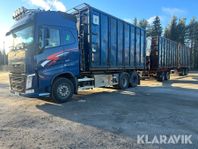 Lastväxlare  Volvo FH500 med släp