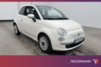 Fiat 500 1.2 8V 69hk Lounge Panorama Kamrem-Bytt 0,48L/Mil