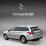 Citroën C5 Tourer 1.6 THP EURO5, DRAG, NYBESIKTIGAD,  M-VÄRM