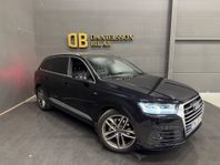 Audi Q7 3.0 TDI V6 S Line 7-Sits Dragkrok Luftfjädring BOSE