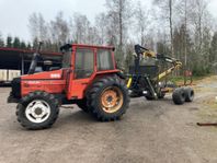 Skogsekipage Valmet 605 med Moheda 8-9 ton