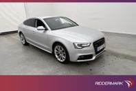 Audi A5 Sportback 2.0 TDI Q 190hk S-Line Halvskinn Sensorer