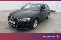 Audi A3 TFSI 150hk Proline Sensorer Farthållare 0,50l/Mil