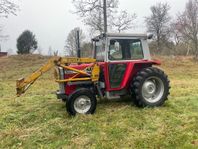 Traktor med lastare MASSEY-FERGUSON 550-2