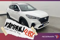 Hyundai Tucson T-GDI 177hk N-Line Kamera CarPl 4,95% Ränta