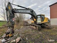 Bandgrävmaskin med redskap Volvo EC290 BNLC