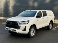 Toyota Hilux Dubbelhytt 2.4 AWD 150HK Värmare Välvårdad Moms