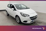 Opel Corsa 1.4 90hk Enjoy Sensorer Rattvärme Låg-Skatt MOMS