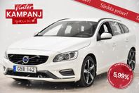 Volvo V60 D3 Aut KAMPANJ R-Design D-Värm Navi Drag 150hk