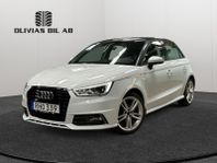 Audi A1 Sportback 1.0 TFSI Euro 6 I S-line I 1005kr/mån I