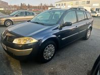 Renault Mégane Grandtour 1.6 Euro 4, Besiktigad.