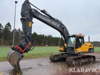 Grävmaskin Volvo EC220DL med Rototilt/grip, 3