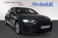 Audi A3 Sportback 35 TFSI S Tronic 150HK|SoV Hjul|