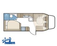 Kabe Travelmaster Royal x 780 LXL (Hydrauliska stödeben/AC/S