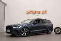 Volvo V60 Recharge T6 AWD R-Design PANO DRAG H/K LÄDER MINNE