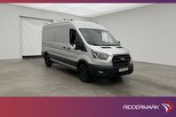 Ford Transit 350 L3H2 170hk Värm Drag B-Kamera Moms 1-Ägare