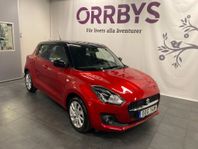 Suzuki Swift 1.2 Mildhybrid Backkamera,  Carplay, 1 ägare