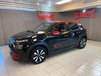 Citroën C3 PT110 AUT SHINE NAV RED ROOF Apple Carplay V-hjul