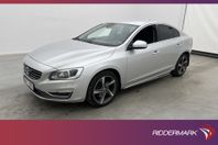 Volvo S60 D5 AWD Summum Skinn P-Värm P-sensorer Keyless Drag