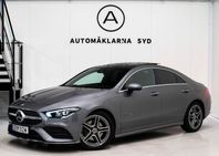 Mercedes-Benz CLA 200 7G-DCT AMG Pano B-kam Interiör Belys