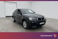 BMW X4 xDrive20d M Sport Värmare HiFi Kamera Navi Drag