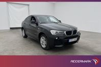 BMW X4 xDrive20d 190hk M Sport D-Värm HiFi Kamera Navi Drag