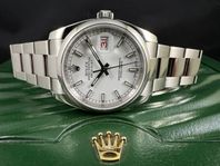 Rolex Oyster Datejust 36mm 116200 Vit Toppskick Nyservad