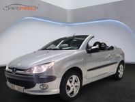 Peugeot 206 CC 1.6 / Nybesiktad/ Nykamrem/Nyservad