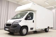 Peugeot Boxer 163HK Volymskåp Överhäng Flyttbil Lastar1120kg