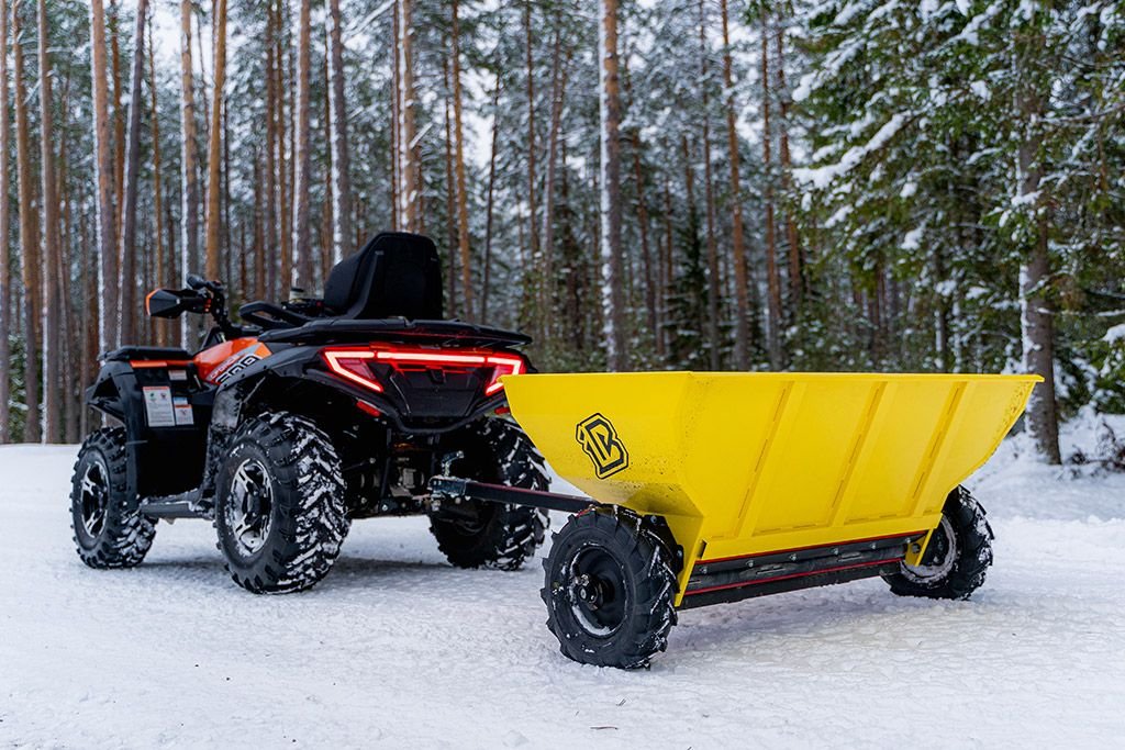 -- ATV Sandspridare av Hög kv...