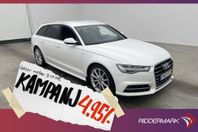 Audi A6 Avant 2.0 TDI 190hk S-Line Skinn/Alcant 4,95% Ränta