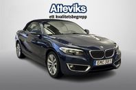 BMW 218 Cabriolet Luxury Line Skinn/Keyless/P-sensorer