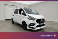 Ford Transit Custom CrewVan L2 Värm Drag B-Kamera Moms STUK